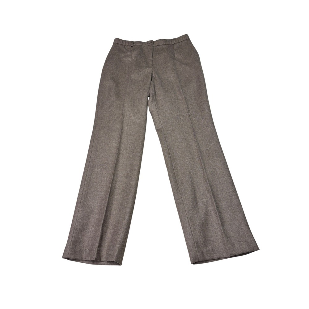 Pendleton Vintage Wool Trousers Brown High Waist Straight Leg USA SZ 8P W28‎ L29